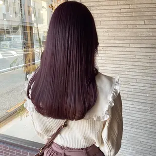 セミロング 小玉 杏華のヘアスタイル