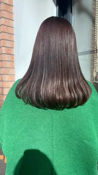 セミロング RURI韓国ボブ 🇰🇷タッセルボブのヘアスタイル