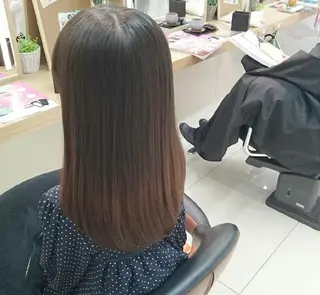 ロング キッズ 透明感ハイライト◎ 伊藤夏海のヘアスタイル