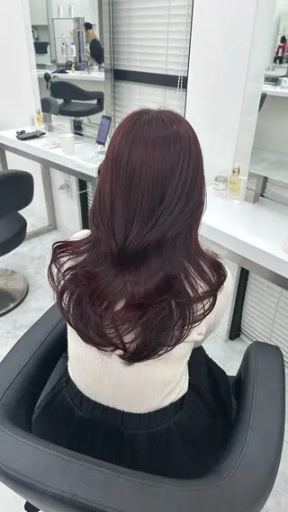 ロング カラー ガーリーstyle ❤︎misaki🏹のヘアスタイル