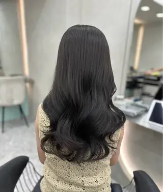 ロング 🎀透明感ブラウ ンshizuka🎀のヘアスタイル