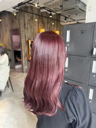 ロング 山本 望華のヘアスタイル