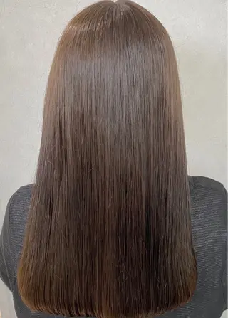 ロング カラー 透明感カラー/当日予 約OK🤍〔杉野葵〕のヘアスタイル