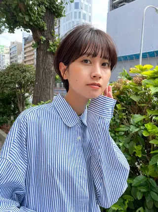 ショート ショートヘア🤍 銀座美容師🌷みづほのヘアスタイル