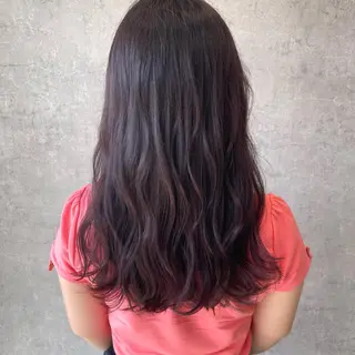 セミロング カラー ヘアアレンジ merci.所属・🌻あいり merci.🌻のヘアスタイル