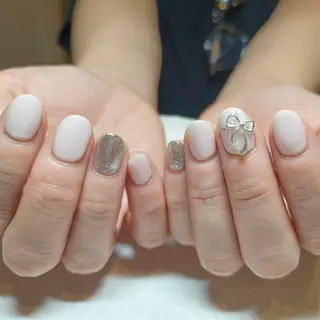 ネイル 深爪矯正/爪育成ケア manie nailのネイルデザイン