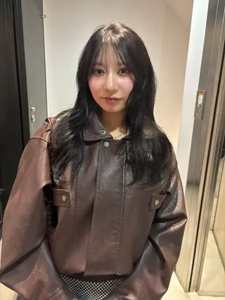 セミロング カラー riria/ボブ /ブラウンカラー🎀のヘアスタイル