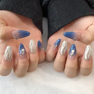 ネイル 💎🐰 saki. m 🐰💎のネイルデザイン