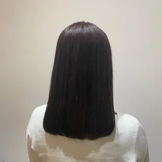 セミロング カラー カシータヘアリゾートイオンモール熱田店所属・宮澤 梨羅のヘアスタイル