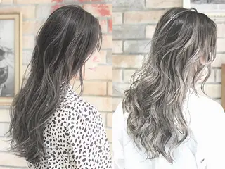 ロング カラー ヘアアレンジ ネイル VIM hairおもろまち店のヘアスタイル