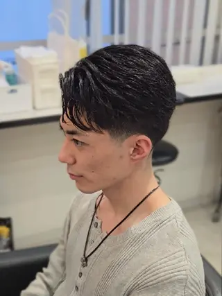 メンズ ショート Lapis 名古屋駅前店所属・LEN名古屋/パーマ 海外ヘア/メンズ特化のヘアスタイル