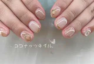 ネイル 神田 ココナッツのネイルデザイン