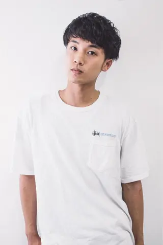 ショート メンズ 千葉 慎也のヘアスタイル