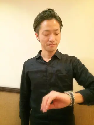 ショート メンズ 快眠ヘッドスパ はなのなのヘアスタイル