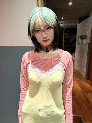 ミディアム カラー mai / linoah˚✧のヘアスタイル