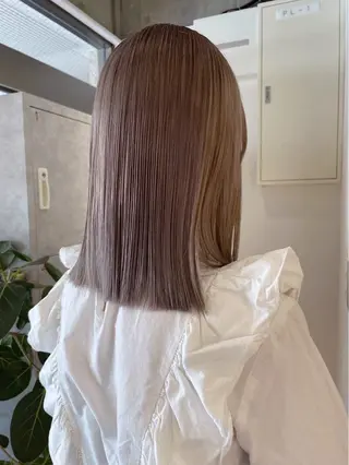 ミディアム カラー 🍓mito/ デザインカラー🍓のヘアスタイル