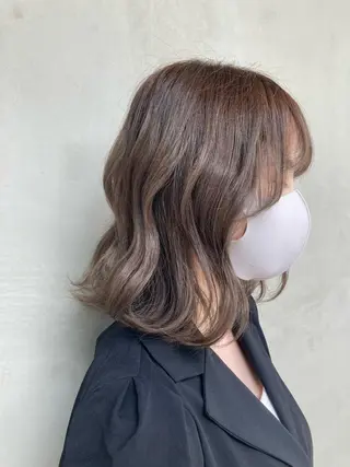 ミディアム 【GUK】 🦋RIN🦋のヘアスタイル