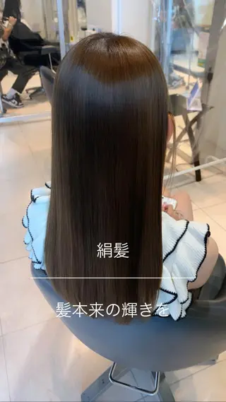 セミロング 👑松山ストレート/ メンズヘア/龍仁👑のヘアスタイル