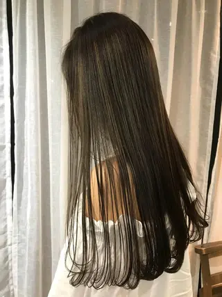 ロング カラー レイヤー/顔周り /AKARIのヘアスタイル