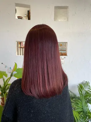 ロング カラー 🌸小掛🌸 豊橋外国人風カラーのヘアスタイル