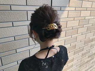 セミロング ヘアアレンジ lala梅田福島店所属・lala* ayanaの眉毛・アイブロウイメージ