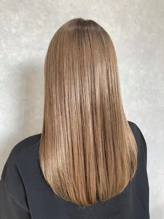 セミロング mood tatemachiのヘアスタイル