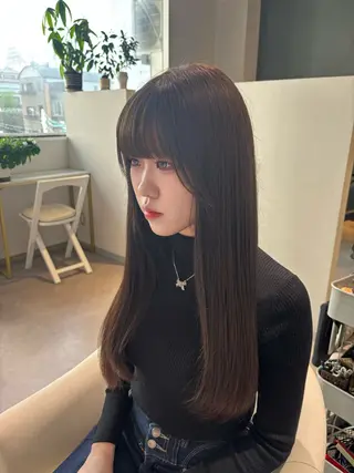 ロング カラー 🌸SAORI /透明感カラー🌸のヘアスタイル