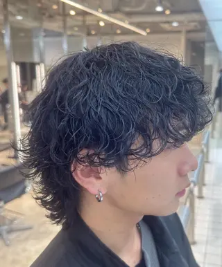 ショート パーマ fifth 児玉達哉 当日予約🙆のヘアスタイル