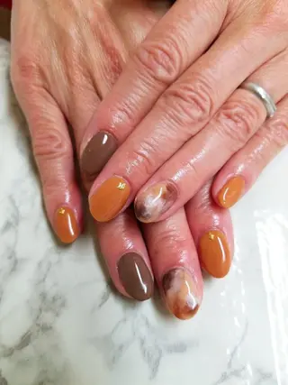 ネイル 河野ちえ (雑誌掲載サロン)のネイルデザイン