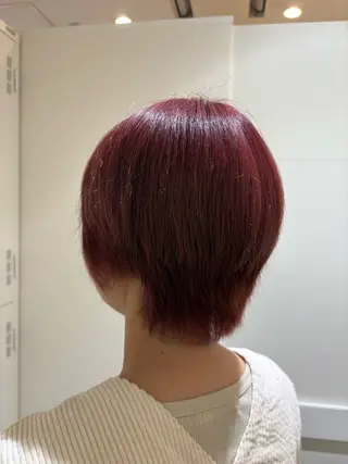 ショート 髪質改善カラー なーこ💖🌈のヘアスタイル