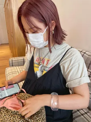 ミディアム カラー 美容室Violet所属・伊藤 ひかりのヘアスタイル