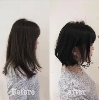 ショート カラー パーマ ヘアアレンジ 【ツヤ髪美容師】 ツダケイスケのヘアスタイル