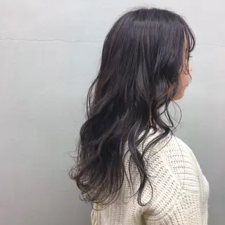 ロング カラー N/デザインカラー 🌿ナギのヘアスタイル