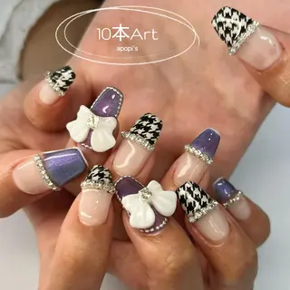 ロング ネイル apopi's所属・apopis＊ close23:00のネイルデザイン