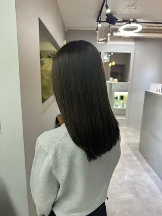 セミロング 似合わせcut/艶 color🫧ひかりのヘアスタイル