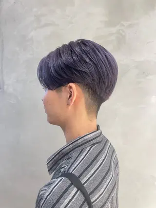 カラー メンズ 國井 誠のヘアスタイル