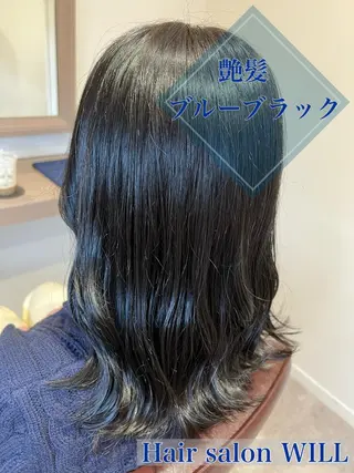 ミディアム 井上 美春のヘアスタイル