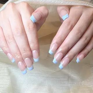 ネイル RAFFINE haru🦋🩵のネイルデザイン