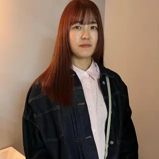 ロング カラー 舟橋耀/ブリーチカラ ー/レイヤーカットのヘアスタイル