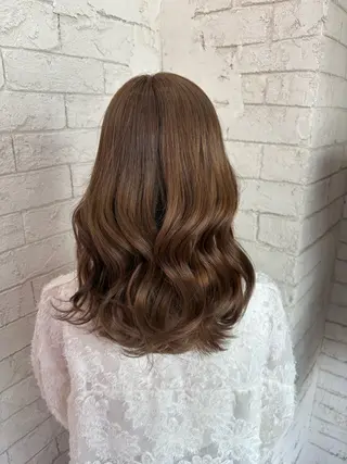 セミロング カラー 🎀 Ruka 🎀のヘアスタイル