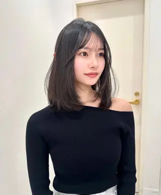 ミディアム sand 大阪梅田所属・ショートパーマ🌀 ✂︎小寺仁紫のヘアスタイル