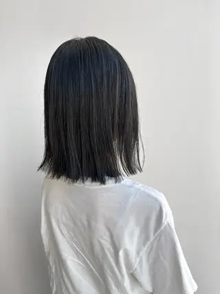 ミディアム カラー ヘアアレンジ 🥀暖色韓国ヘア💕 保科侑花のヘアスタイル
