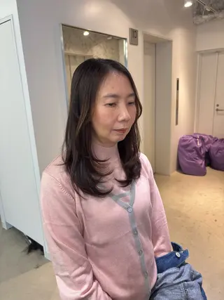 ミディアム EIGHT /SHU🩶のヘアスタイル