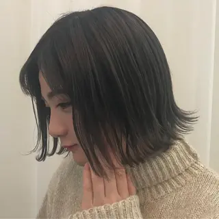 ミディアム カラー ウルフレイヤー エクステ/kokiのヘアスタイル