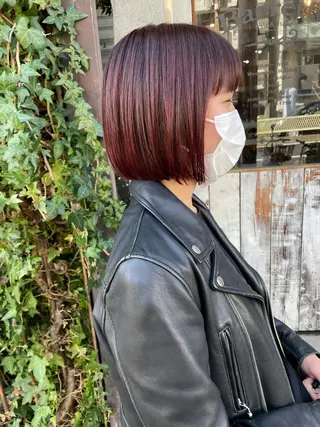 ミディアム カラー 鎌田卓也/髪質改善 /透明感カラーのヘアスタイル