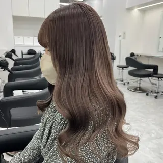 ロング 💗韓国暖色ヘア NO.1💗🪽のヘアスタイル