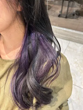 ロング カラー はるか/ブリーチカラ ー/ヘアアレンジ🤍のヘアスタイル