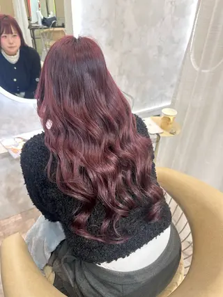ロング SIGMA latte所属・畑中 夢のヘアスタイル