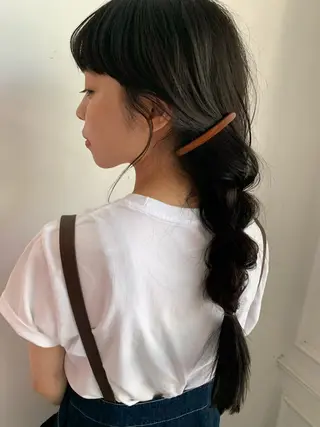 ロング ヘアアレンジ 西山 紗耶香🪽 透明感カラー/ボブのヘアスタイル