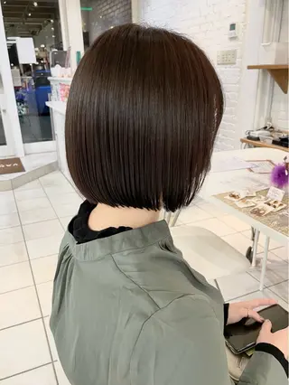 ミディアム 🌿透明感カラー 松本麻里奈🌼のヘアスタイル